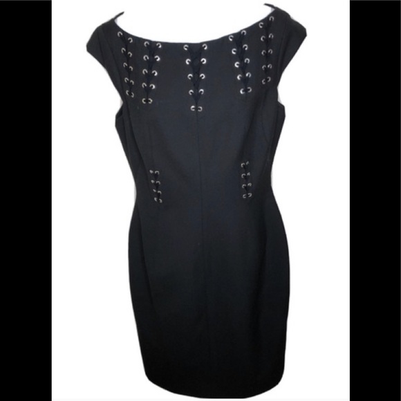 NWT Karen Millen grommet pencil dress.